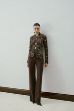 RISSA TOP BROWN