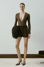 RHIA SHORT BROWN