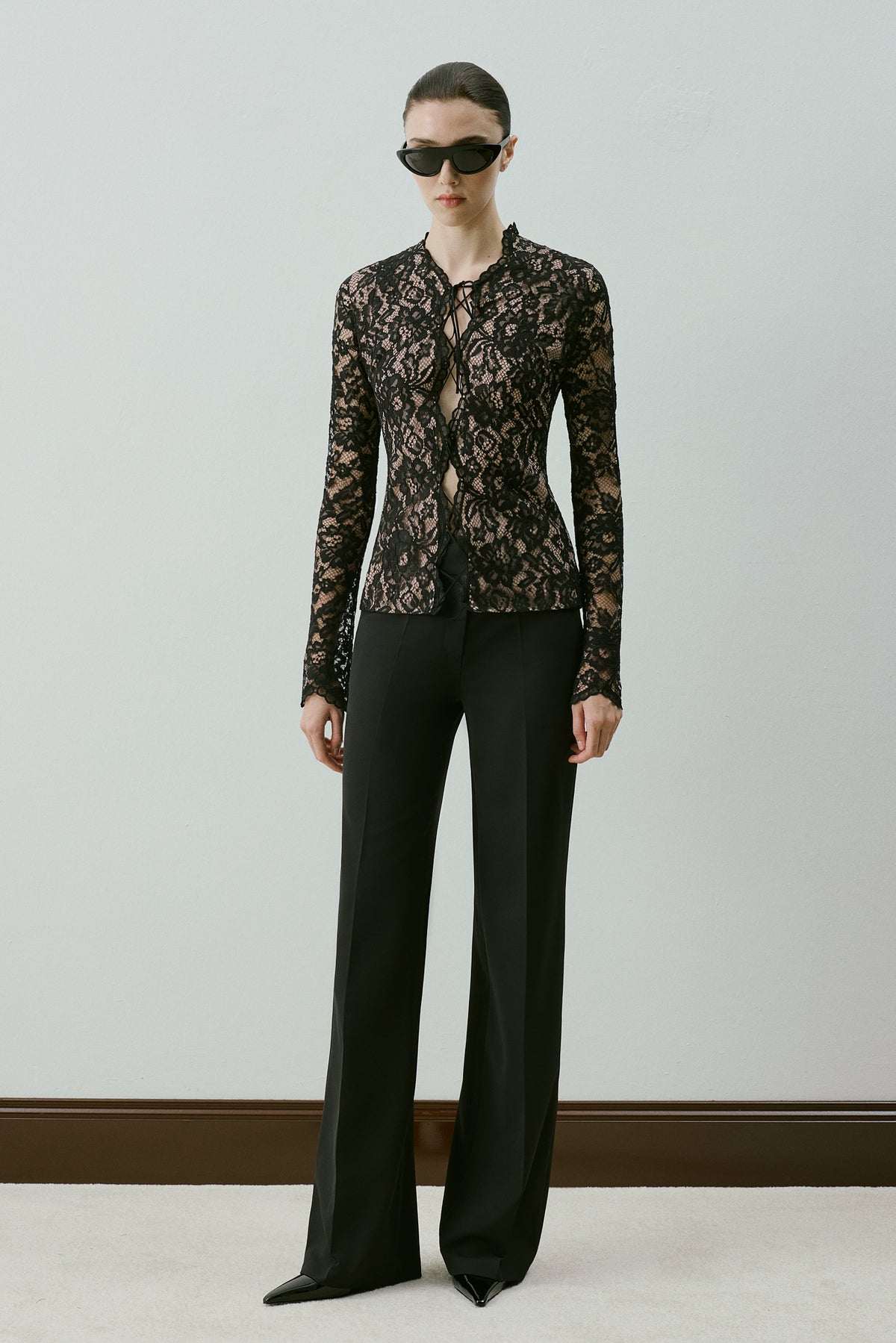 PAULENE TROUSERS BLACK