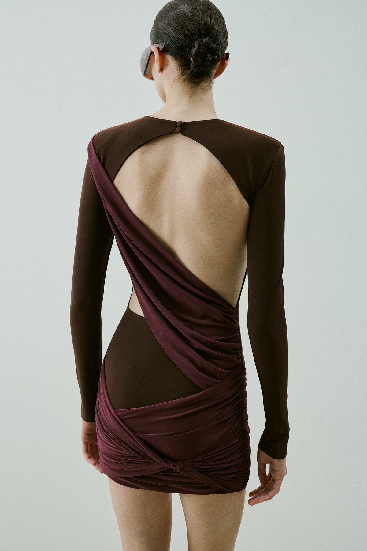 MARA DRESS BROWN