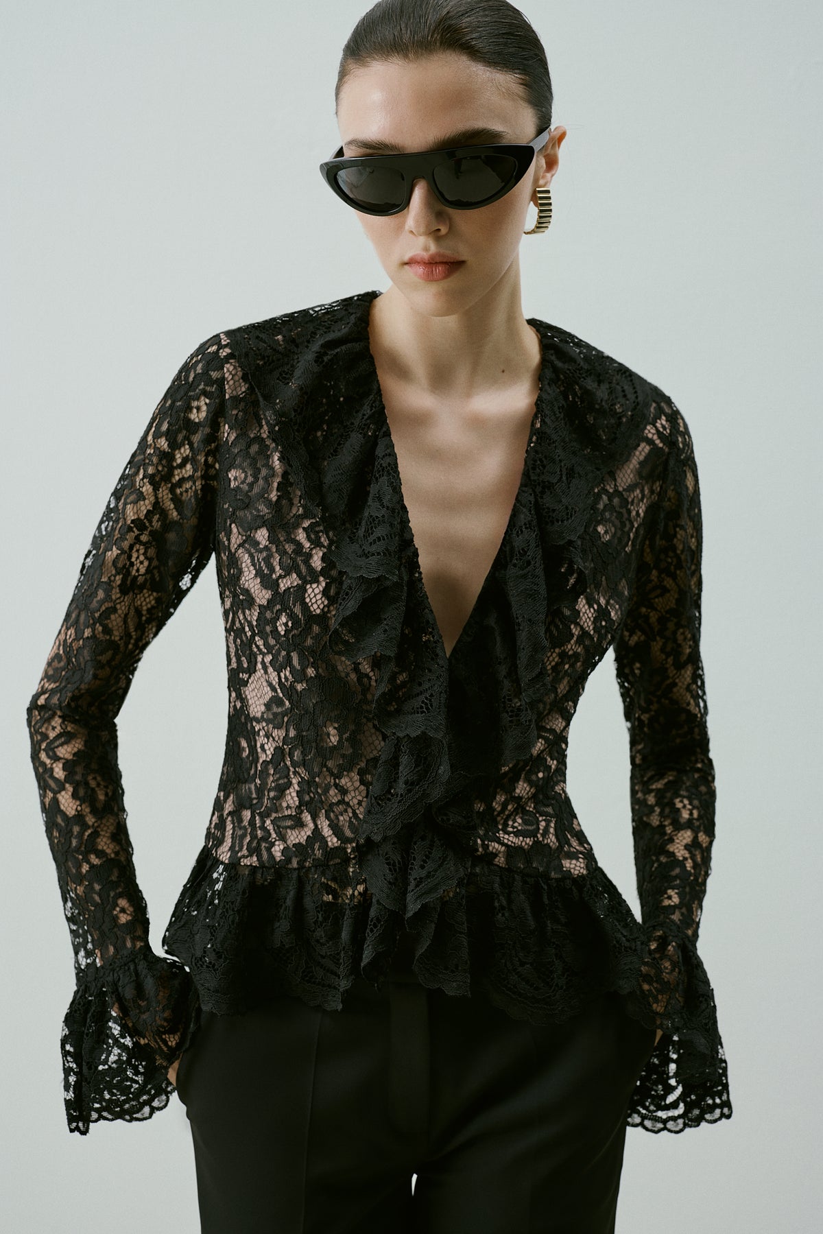 COLETTE TOP BLACK