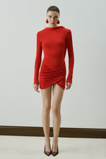 ALLAIRE DRESS RED
