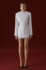 AUBREY DRESS WHITE