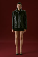 IRA LEATHER JACKET BLACK