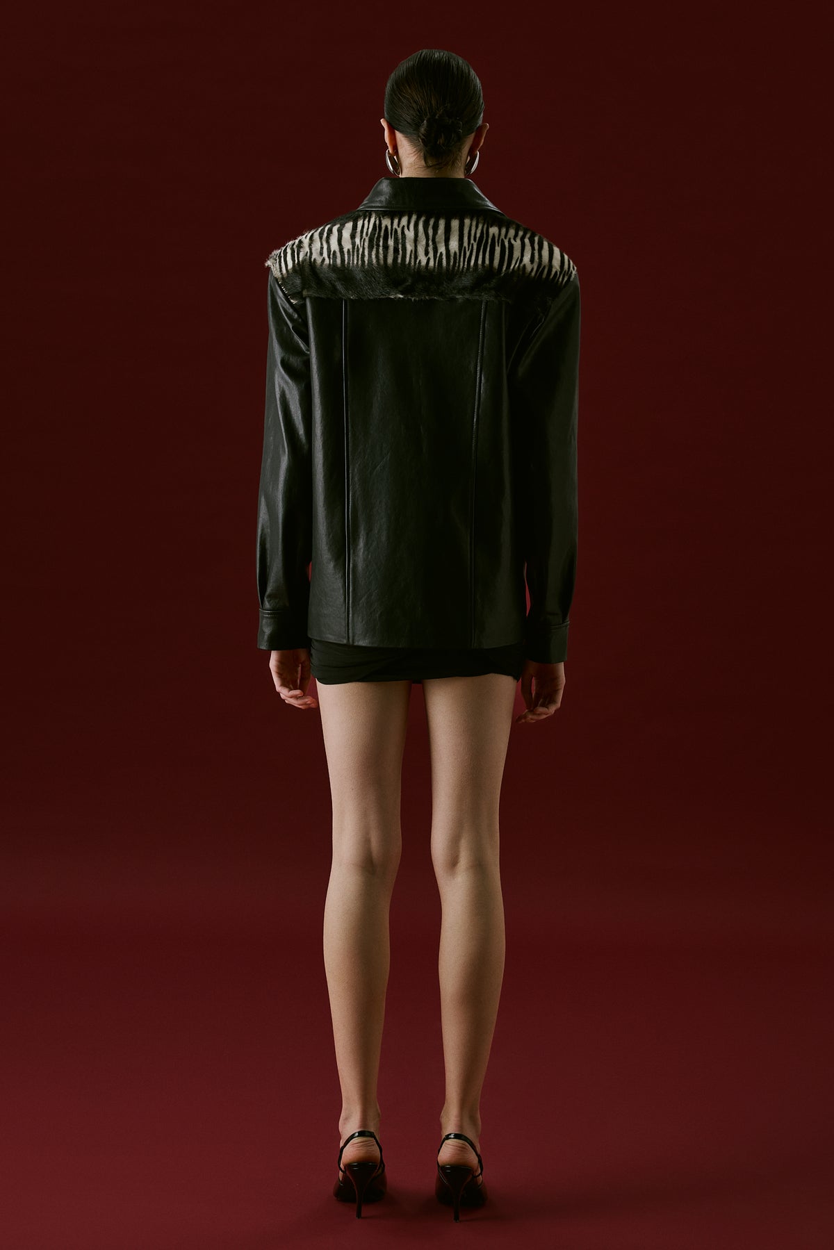 IRA LEATHER JACKET BLACK