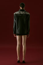 IRA LEATHER JACKET BLACK